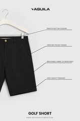 AREZZO GOLF SHORT BLACK