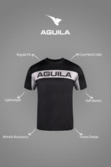 AGUILA SPRINT FIT BLACK T SHIRT