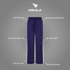 ZIP&STRIPE TRACK SUIT - PANTS