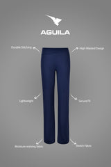 AGUILA FITFLARE PANT NAVY