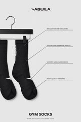 AGUILA LONG SOCKS BLACK