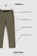 GOLF PANT MOSS BROWN-AD
