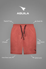 PRO GYM SHORT SMOKE BURGUNDY/BLACK