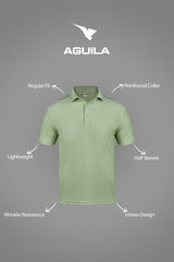 BARI MEN GOLF POLO PISTACHO GREEN