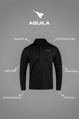 Midnight Men LS Golf Polo