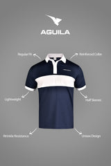 LEEDS GOLF POLO NAVY