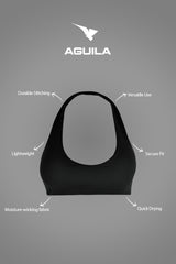 AGUILA PULSE BRA BLACK