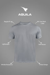 BUZZFIT T-SHIRT METALLIC GREY