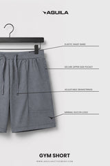 PRO GYM SHORT STONE GREY