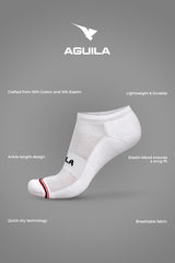 AGUILA SOCKS WHITE