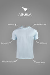 BUZZFIT T SHIRT PALE BLUE
