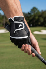 POWER GRIP GOLF GLOVES BLACK RIGHT