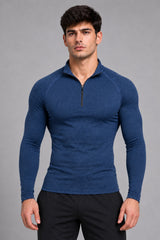 Stride Tech Performance Quarter-Zip Midlayer Navy
