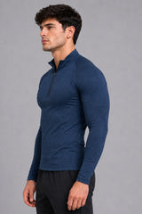 Stride Tech Performance Quarter-Zip Midlayer Navy
