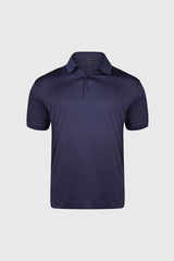 Moderno Knit Navy Golf Polo