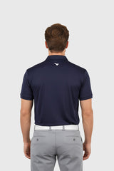Moderno Knit Navy Golf Polo