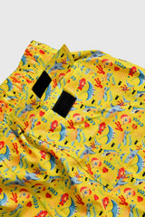 KIDS WAVE RIDE SHORT YELLOW