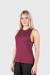 ProActive Gym Singlet Burgundy