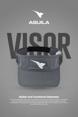 GOLF VISOR CAP DARK GREY