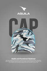 AGUILA CAMOUFLAGUE CAP-TURQUOISE