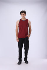 Rep Pro Burgundy Gym Singlet