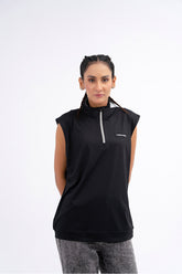 CHALECO BLACK GOLF SLEEVE-LESS