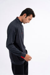 CALIDO MELANGE BLACK MIDLAYER