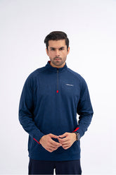 CALIDO MELANGE NAVY MIDLAYER