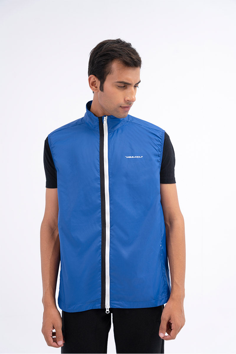CHALECO  PACKABLE ROYAL GOLF SLEEVE-LESS