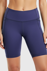 Women Compression Shorts Navy