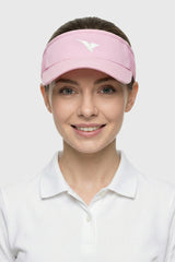 GOLF VISOR CAP BABY PINK