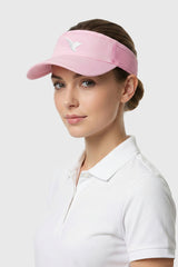 GOLF VISOR CAP BABY PINK