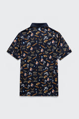 CIGAR MEN GOLF POLO NAVY