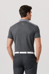 CUT AWAY MEN GOLF POLO Dark Grey