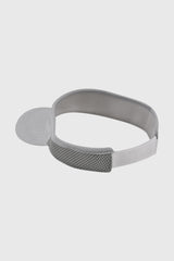 GOLF VISOR CAP SILVER GREY
