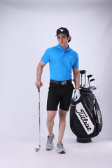 Nectar Turquoise Blue Golf Polo