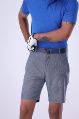 GOLF SHORTS GREY MELANGE