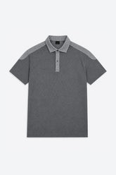 CUT AWAY MEN GOLF POLO Dark Grey