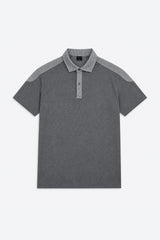 CUT AWAY MEN GOLF POLO Dark Grey