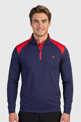 AD SWING MIDLAYER NAVY / RED