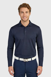 Midnight Men LS Golf Polo