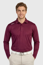Midnight Men LS Golf Polo