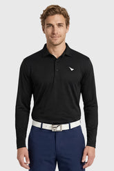 Midnight Men LS Golf Polo