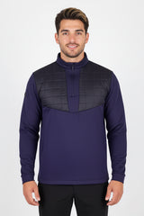 CALIDO BUBBLE NAVY MIDLAYER
