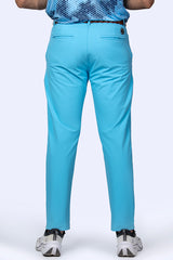 GOLF PANTS AQUA BLUE
