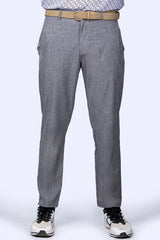 GOLF PANTS SILVER GREY MELANGE
