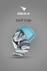 AGUILA CAMOUFLAGUE CAP-TURQUOISE