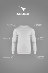 Aguila Essential sweatshirt (Light Grey)