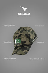 Pakistan Cap Green Camo