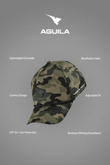 AGUILA CAMOUFLAGUE CAP-GREEN